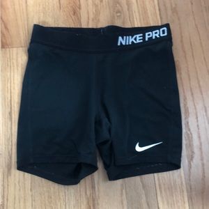 Nike pro running shorts